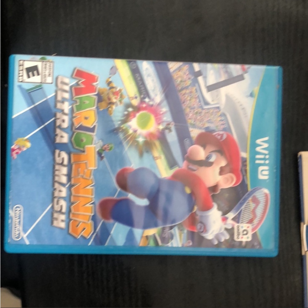 Super Mario tennis for the Wii U